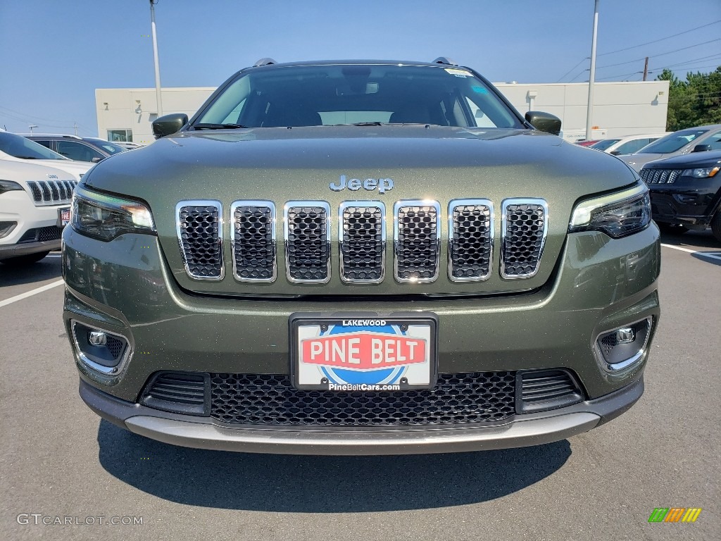 2019 Cherokee Limited 4x4 - Olive Green Pearl / Black photo #2