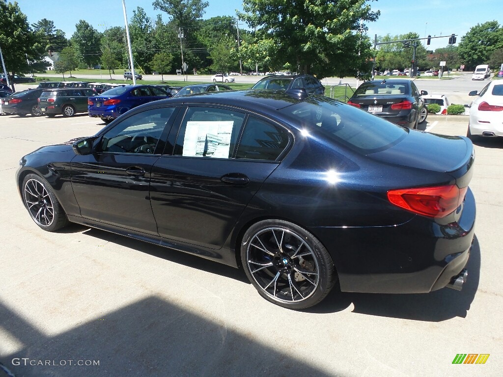 2019 M5 Competition - Azurite Black Metallic / Black photo #5