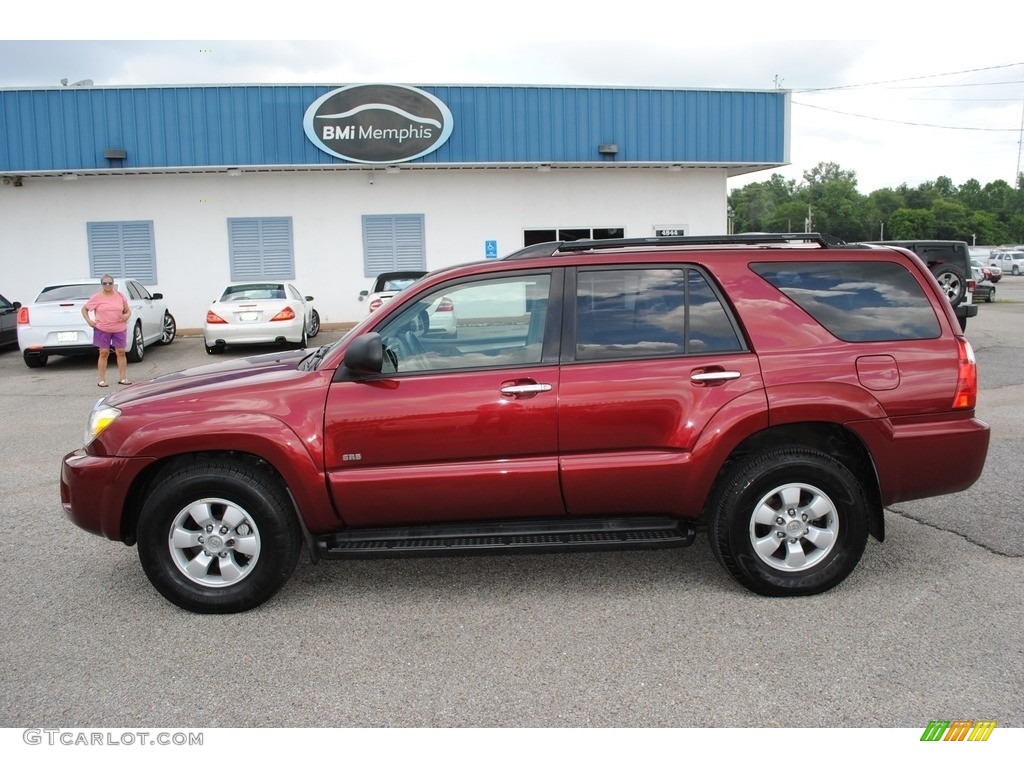 2007 4Runner SR5 - Salsa Red Pearl / Stone photo #2