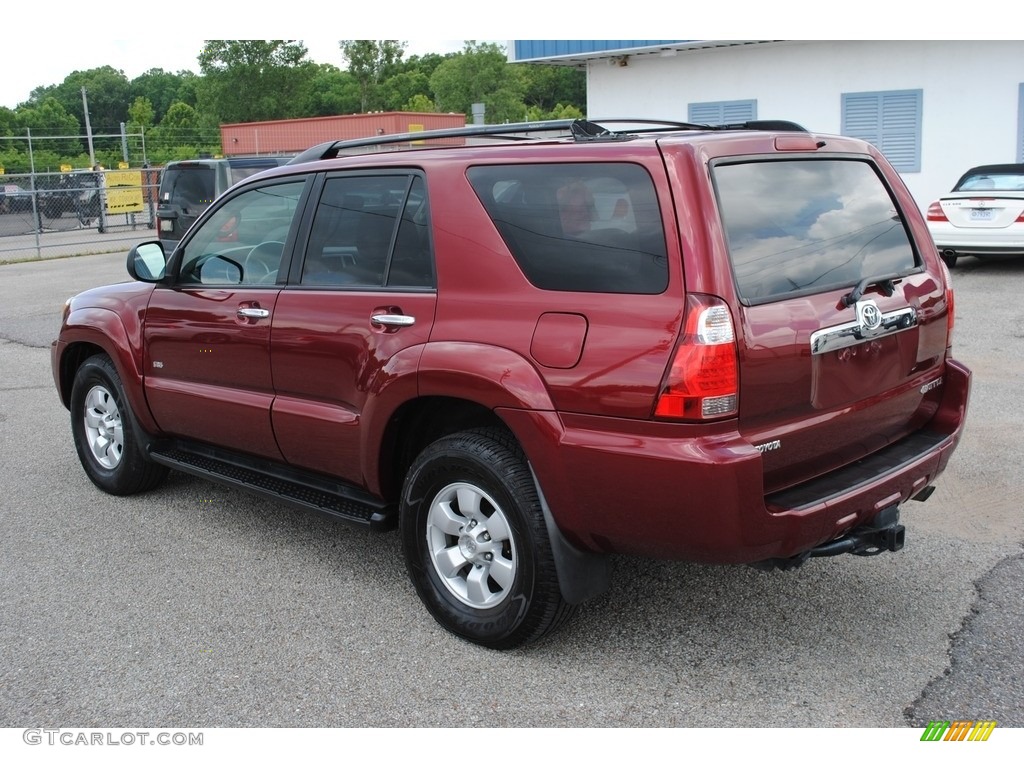 2007 4Runner SR5 - Salsa Red Pearl / Stone photo #3