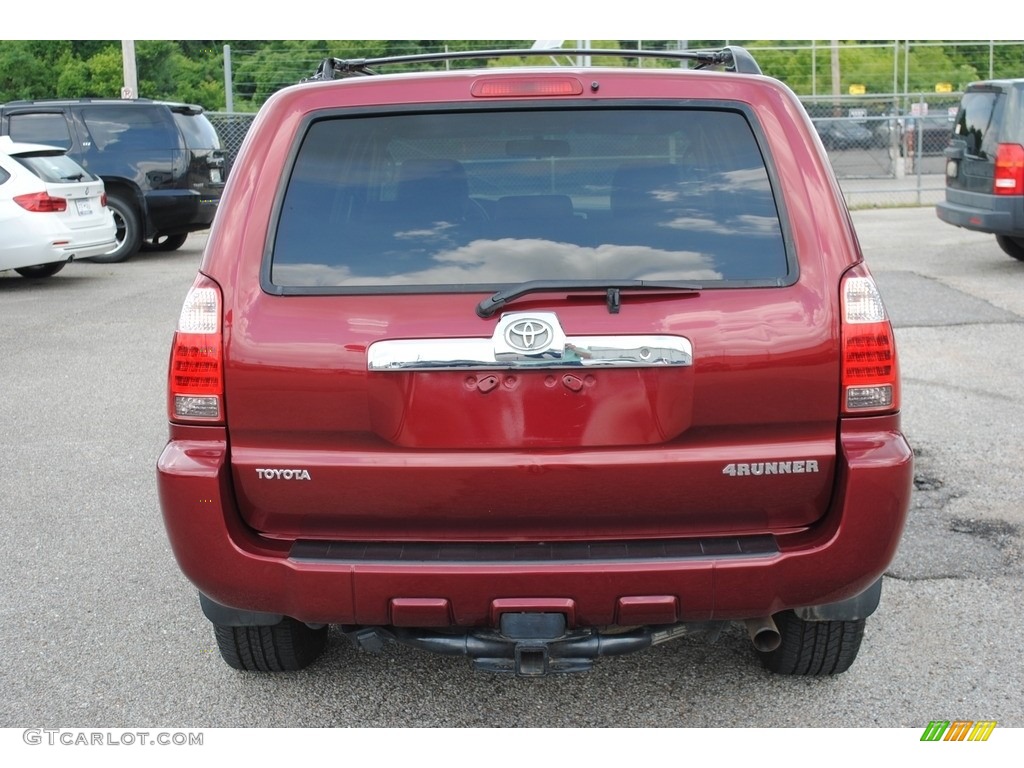 2007 4Runner SR5 - Salsa Red Pearl / Stone photo #4