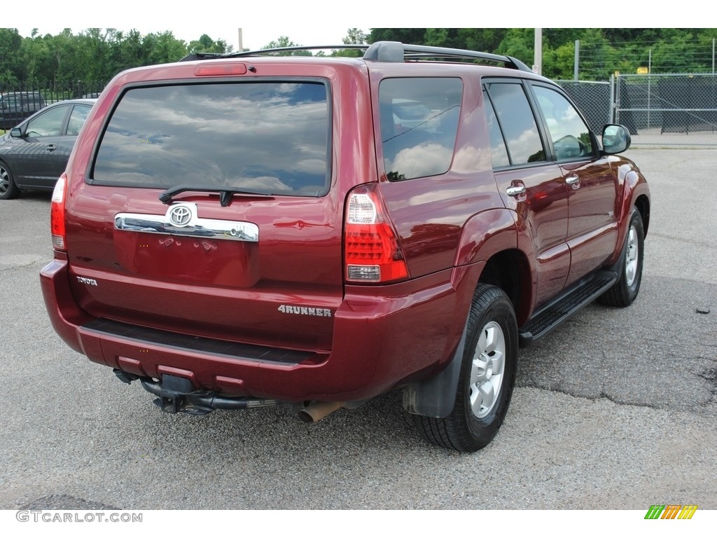 2007 4Runner SR5 - Salsa Red Pearl / Stone photo #5
