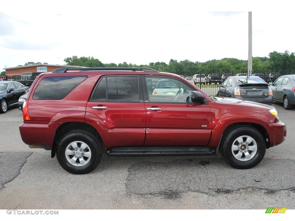 2007 4Runner SR5 - Salsa Red Pearl / Stone photo #6