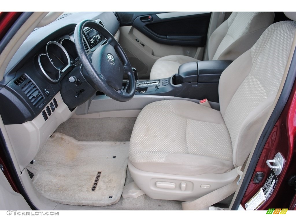 2007 4Runner SR5 - Salsa Red Pearl / Stone photo #11