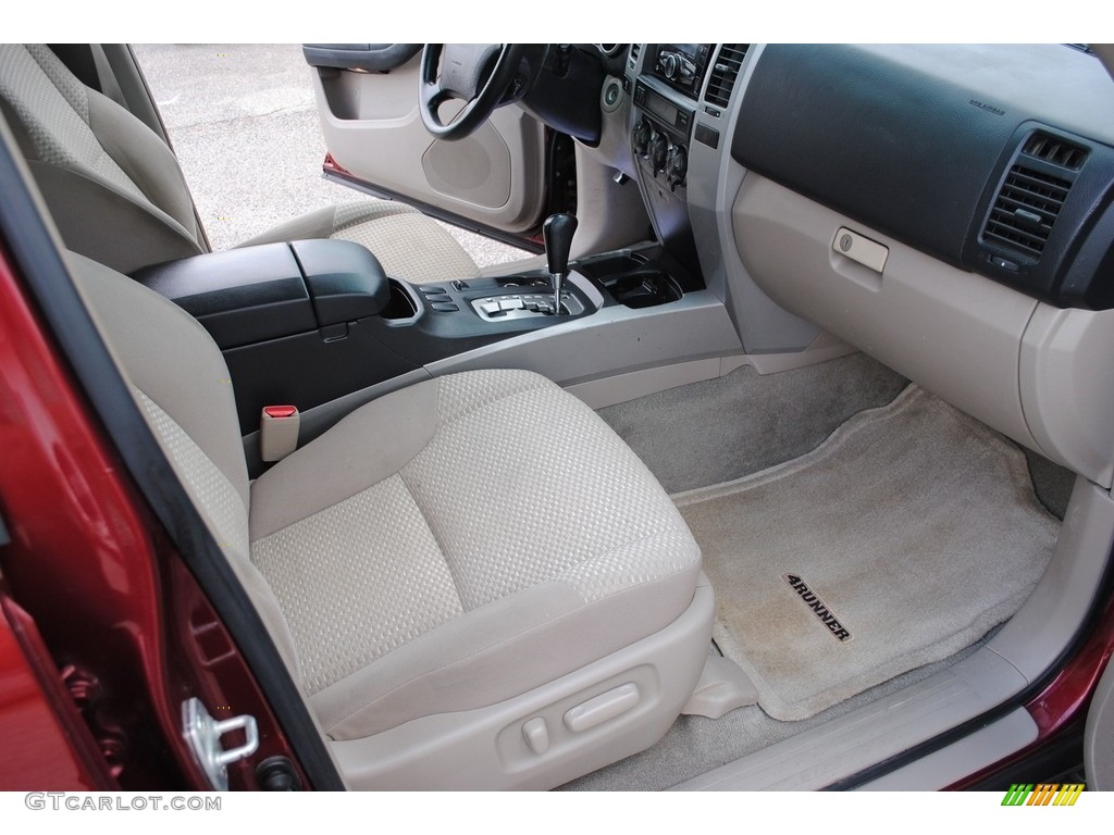 2007 4Runner SR5 - Salsa Red Pearl / Stone photo #22