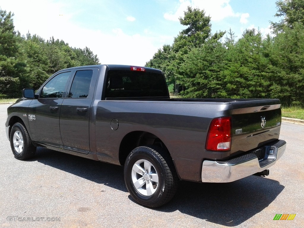 2019 1500 Classic Tradesman Quad Cab 4x4 - Granite Crystal Metallic / Black/Diesel Gray photo #8