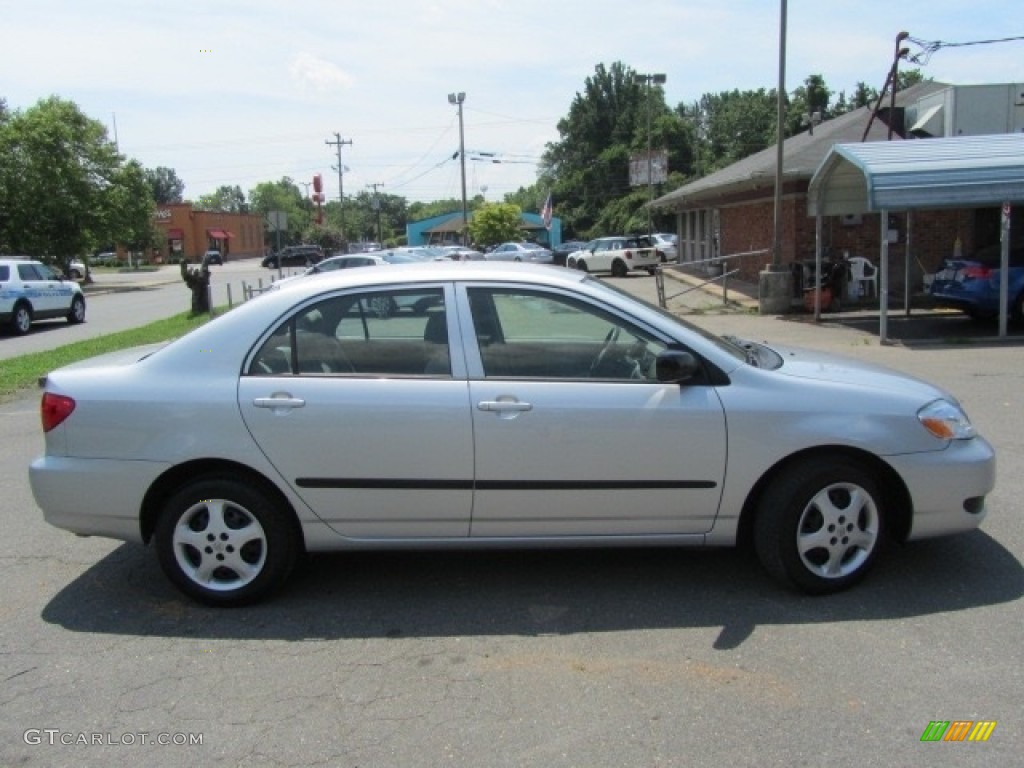 2005 Corolla CE - Silver Streak Mica / Light Gray photo #11