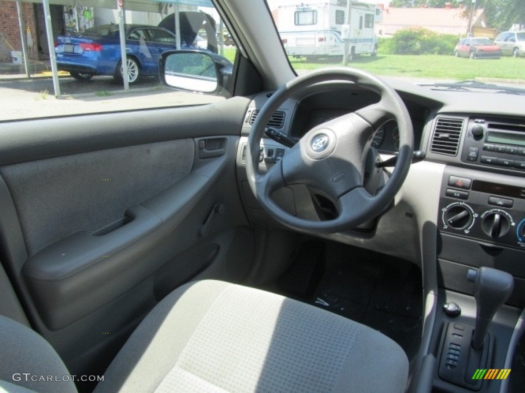 2005 Corolla CE - Silver Streak Mica / Light Gray photo #12
