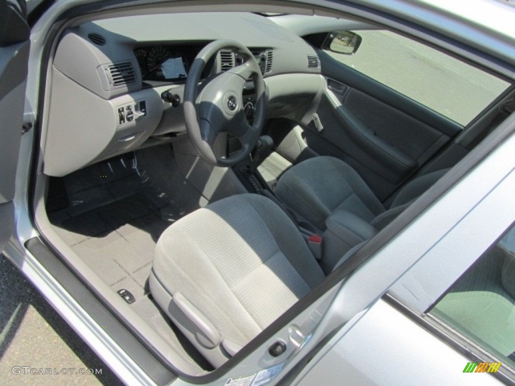 2005 Corolla CE - Silver Streak Mica / Light Gray photo #16