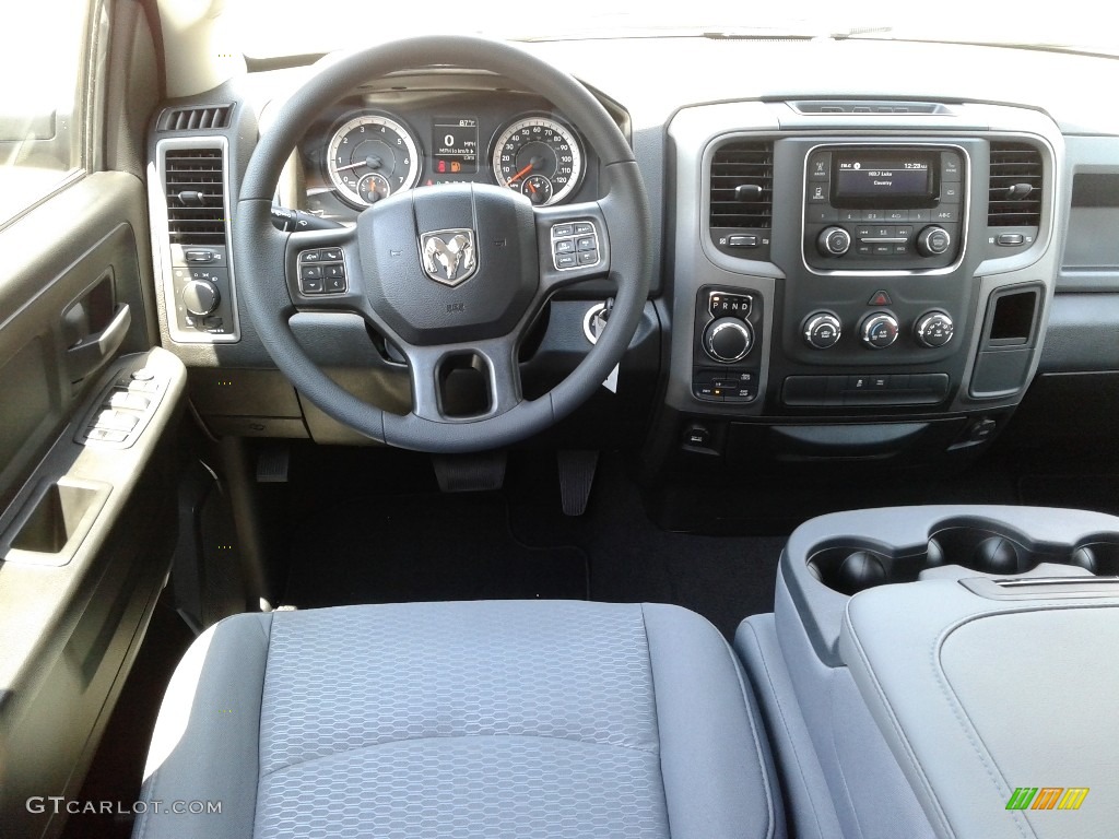 2019 1500 Classic Tradesman Quad Cab 4x4 - Granite Crystal Metallic / Black/Diesel Gray photo #24