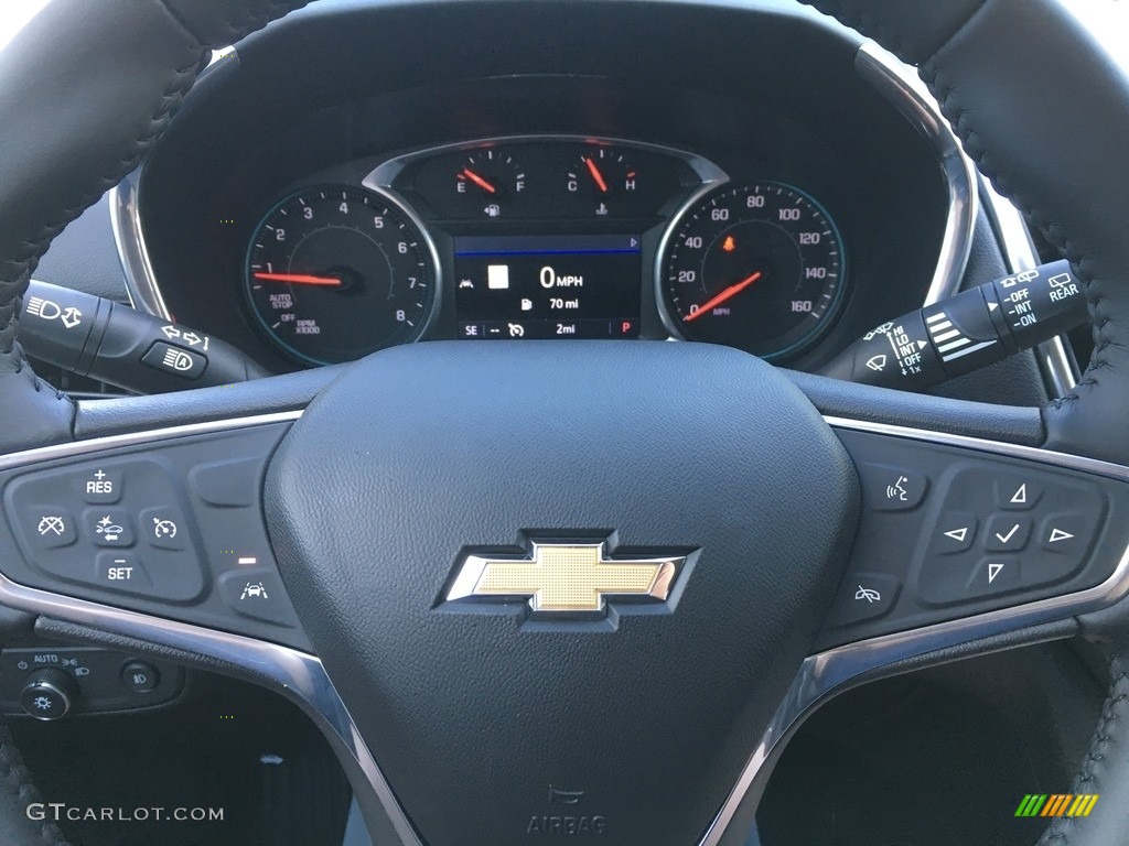 2020 Chevrolet Equinox LT AWD Jet Black Steering Wheel Photo #134085072