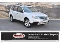 Satin White Pearl 2012 Subaru Forester 2.5 X