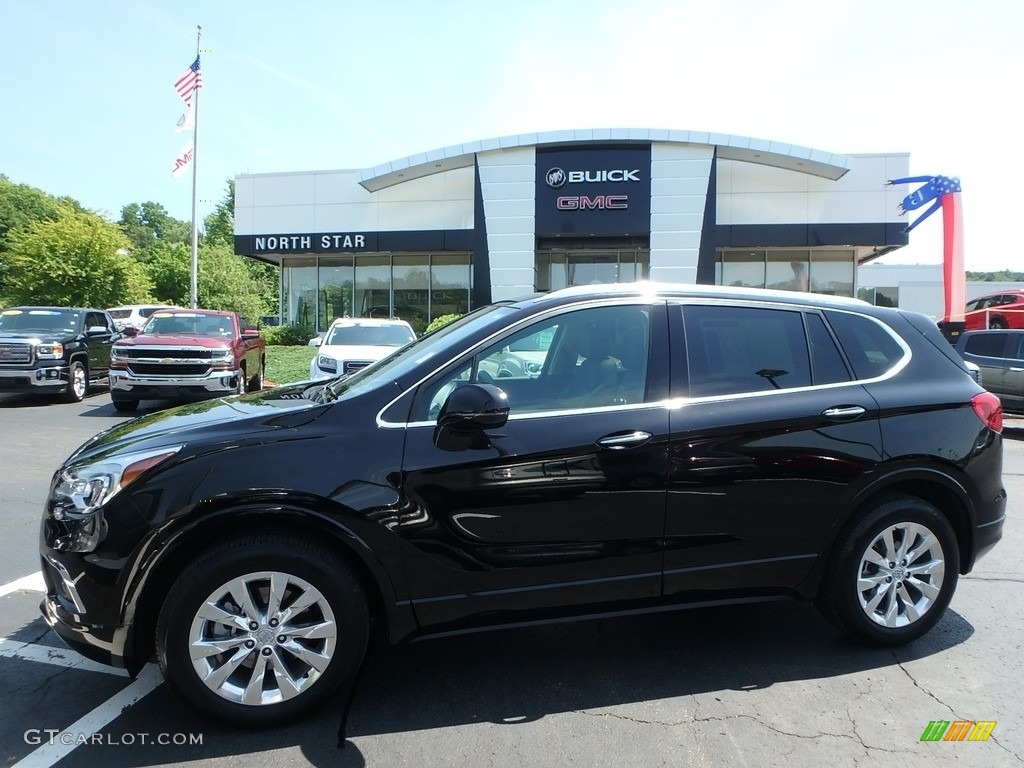 2017 Envision Essence AWD - Ebony Twilight Metallic / Ebony photo #1