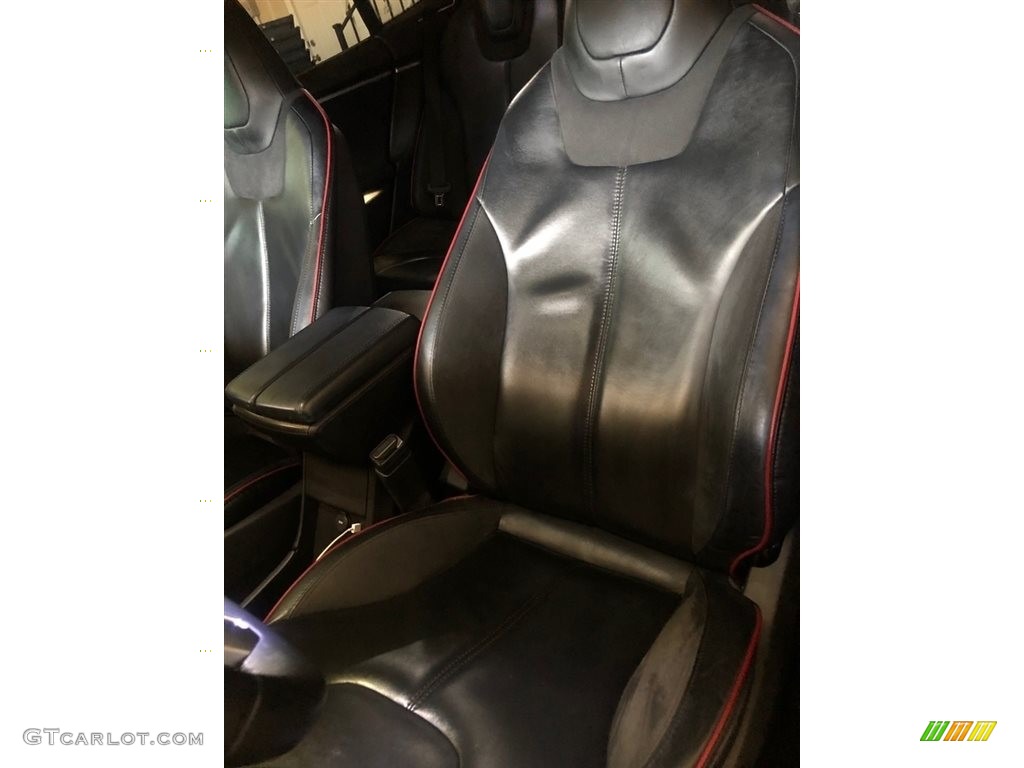 2012 Tesla Model S Standard Model S Model Front Seat Photo #134085417