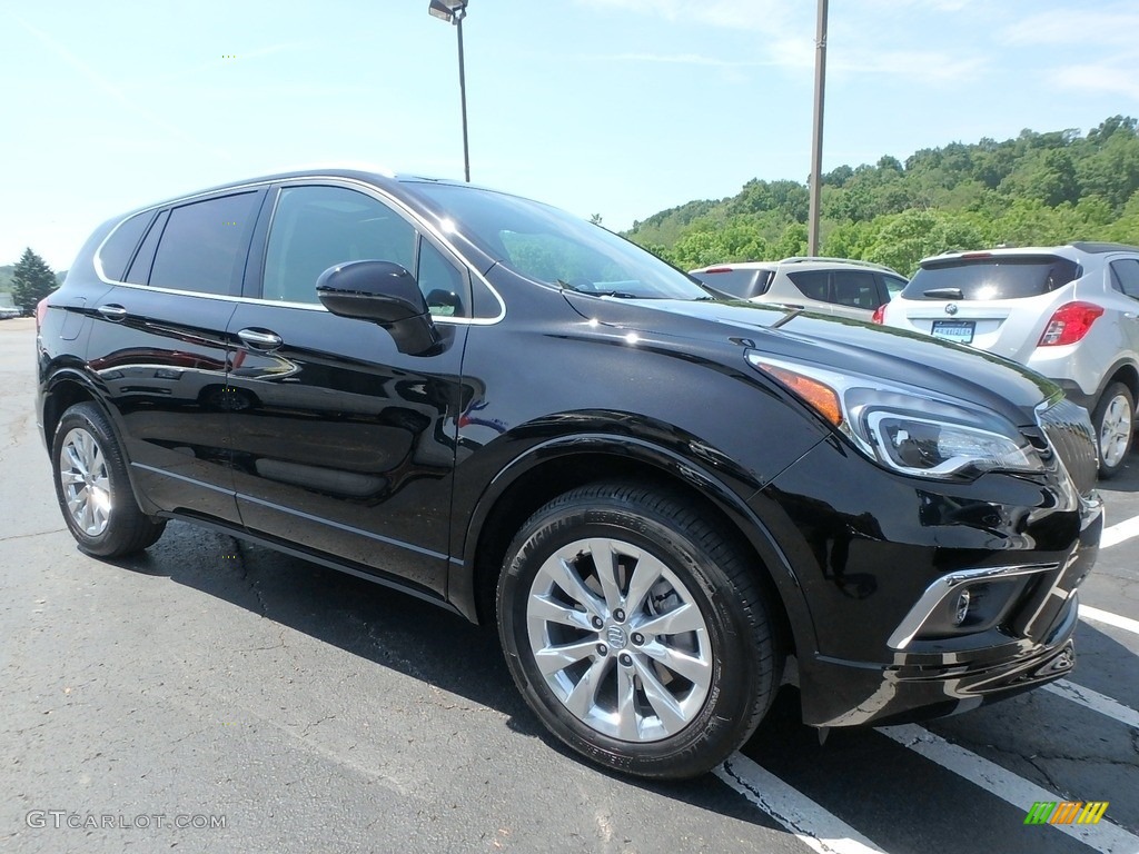 2017 Envision Essence AWD - Ebony Twilight Metallic / Ebony photo #4