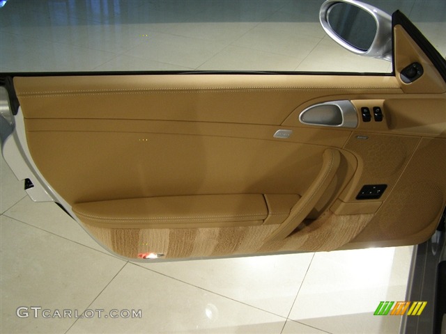 2007 911 Turbo Coupe - Arctic Silver Metallic / Sand Beige photo #13