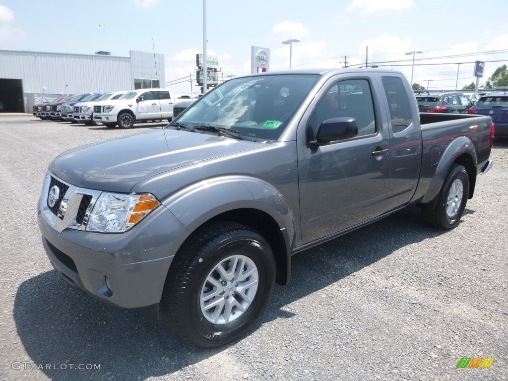 Gun Metallic 2019 Nissan Frontier SV King Cab 4x4 Exterior Photo #134086704