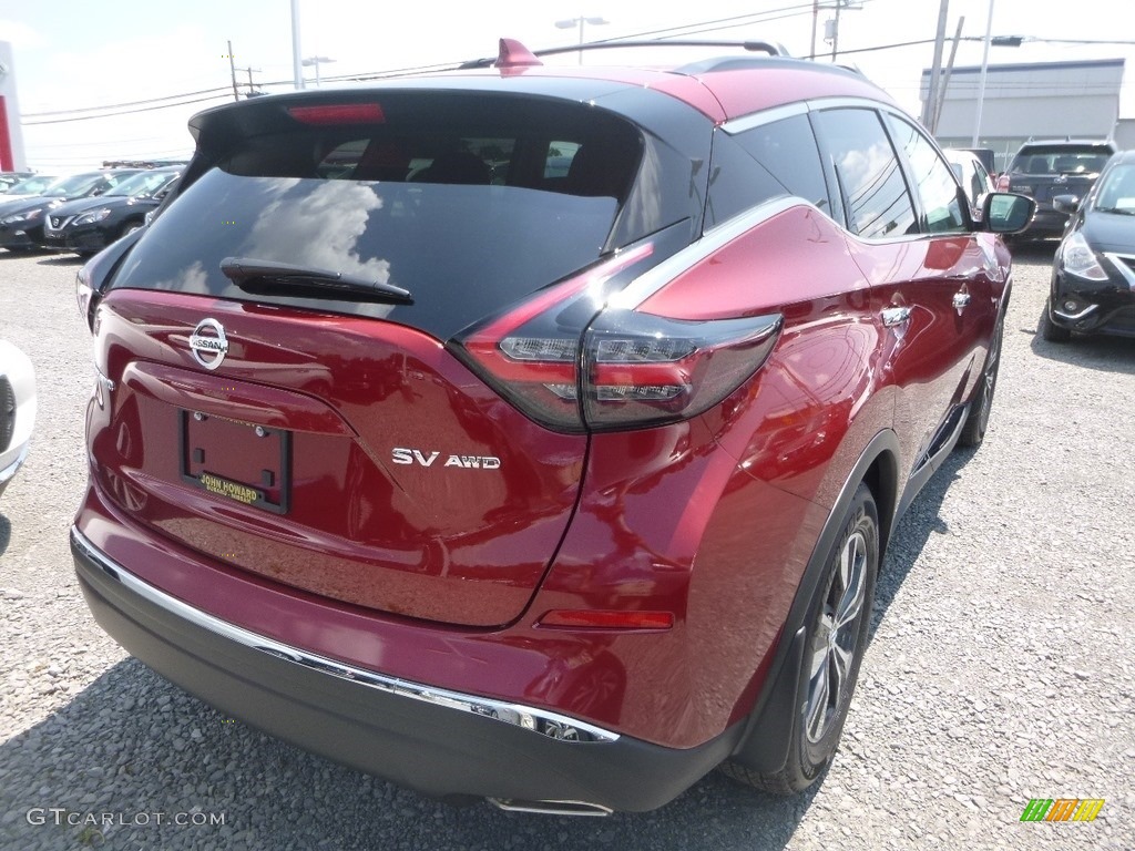 2019 Cayenne Red Metallic Nissan Murano SV AWD 134072501 Photo 4