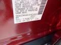  2019 Murano SV AWD Cayenne Red Metallic Color Code NAH