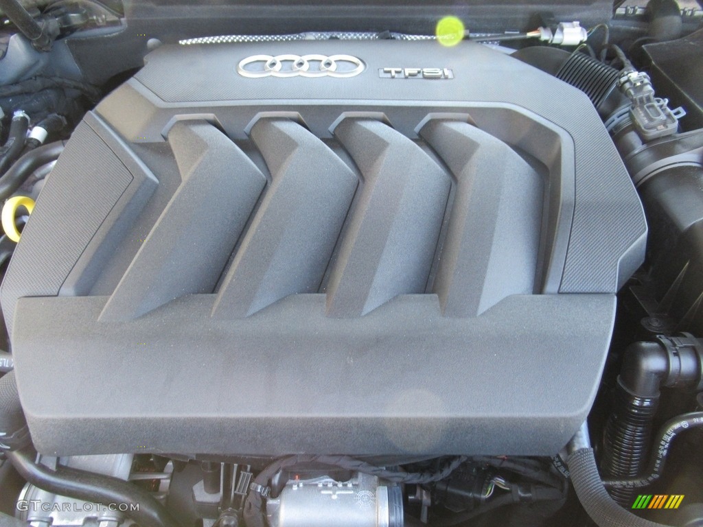 2018 A3 2.0 Premium - Monsoon Gray Metallic / Black photo #6