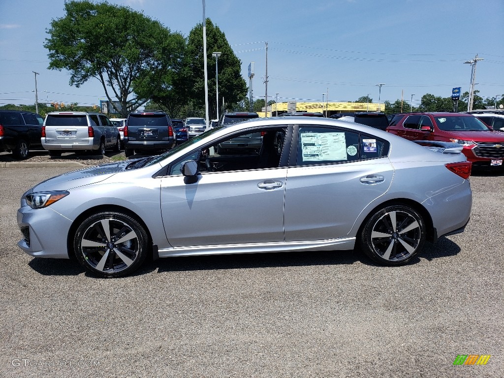 2019 Impreza 2.0i Sport 4-Door - Ice Silver Metallic / Black photo #3