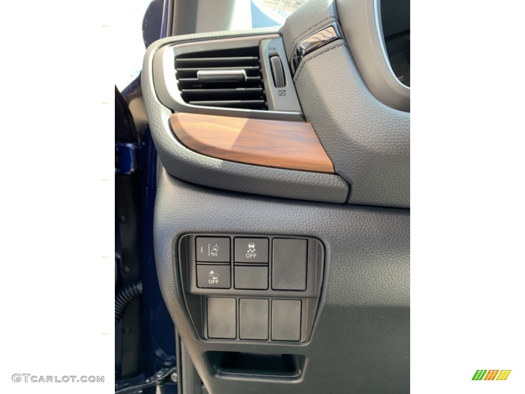 2019 CR-V EX AWD - Obsidian Blue Pearl / Gray photo #12