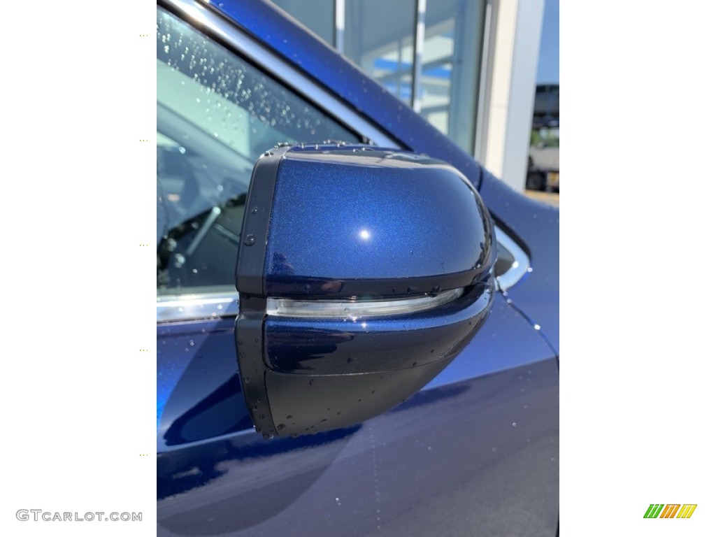 2019 CR-V EX AWD - Obsidian Blue Pearl / Gray photo #29