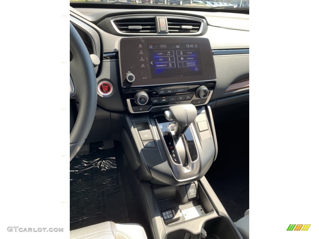 2019 CR-V EX AWD - Obsidian Blue Pearl / Gray photo #32