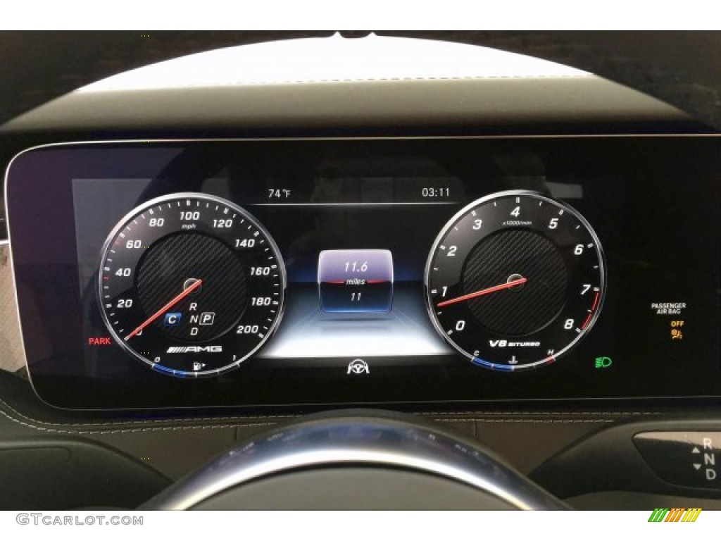 2019 Mercedes-Benz S AMG 63 4Matic Coupe Gauges Photo #134092909