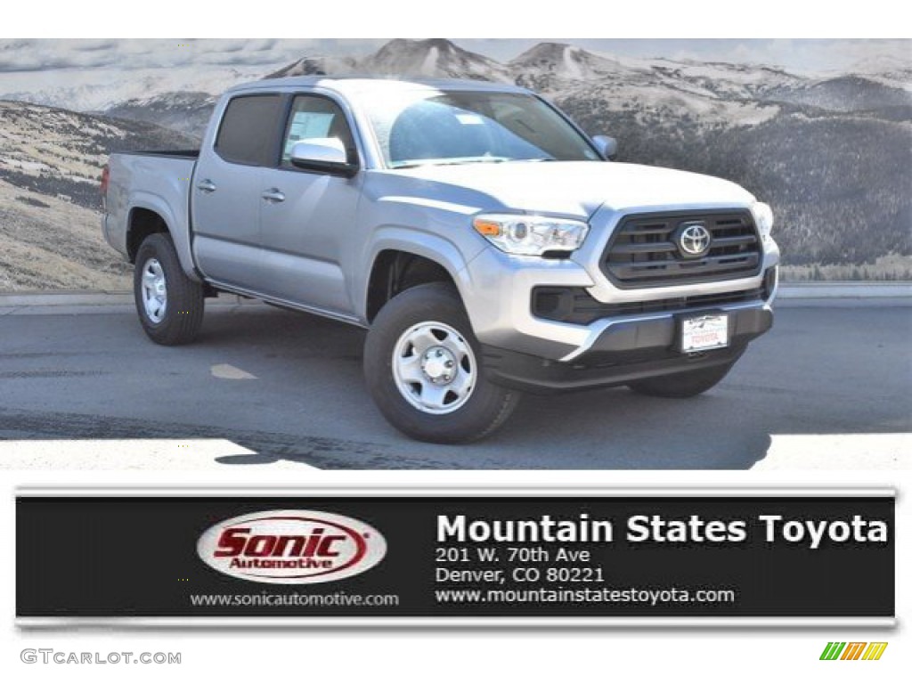 Silver Sky Metallic Toyota Tacoma