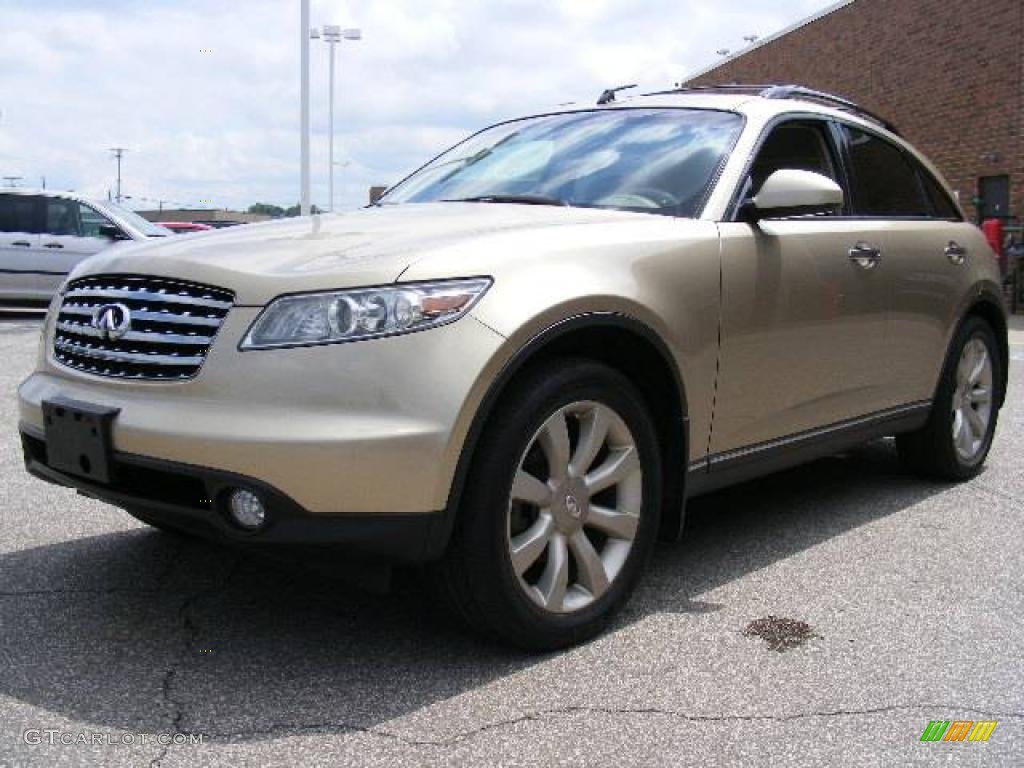 Golden Sand Metallic 2003 Infiniti FX 35 AWD Exterior Photo #13409462