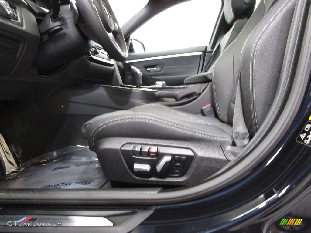 2019 4 Series 440i xDrive Gran Coupe - Carbon Black Metallic / Black photo #8