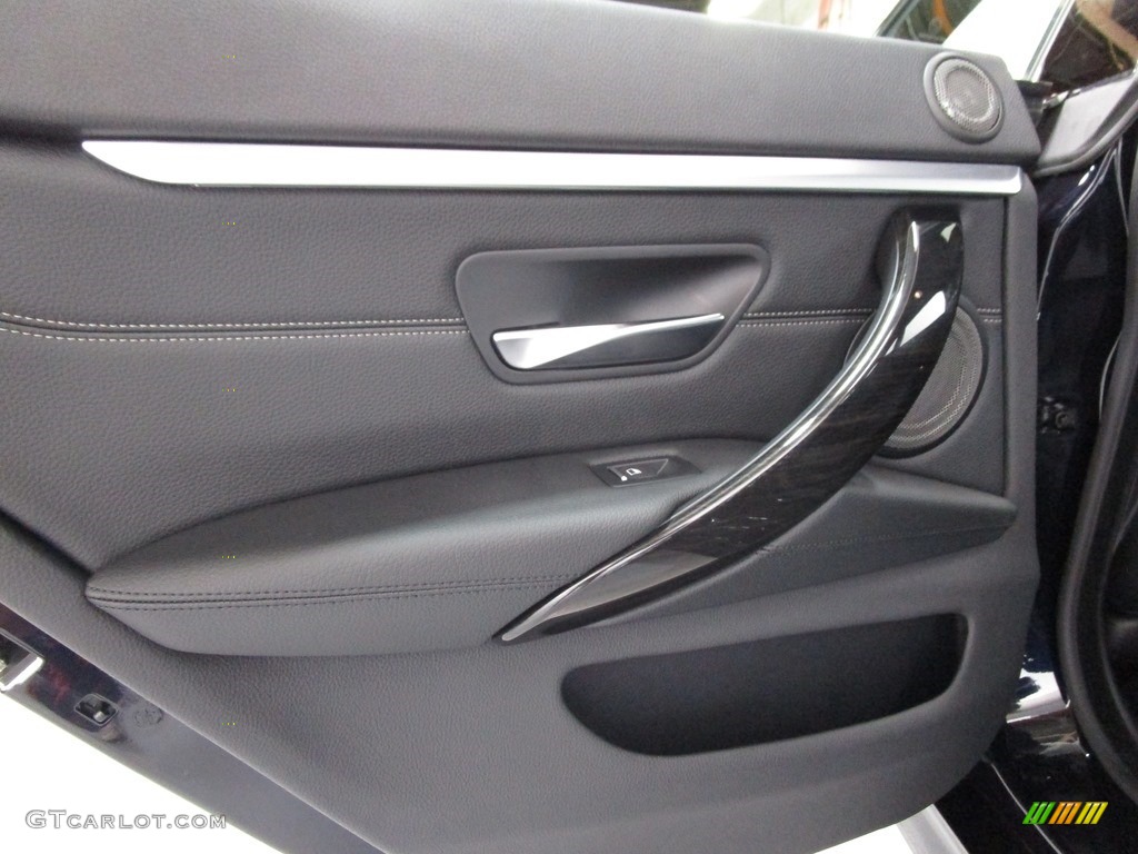 2019 4 Series 440i xDrive Gran Coupe - Carbon Black Metallic / Black photo #9