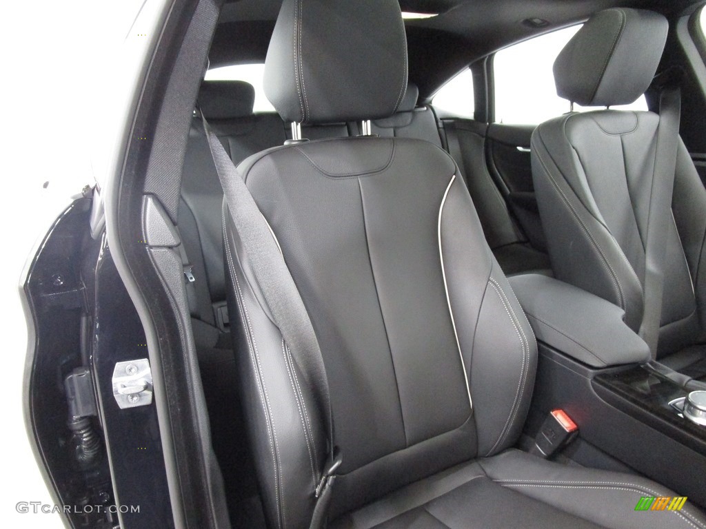 2019 4 Series 440i xDrive Gran Coupe - Carbon Black Metallic / Black photo #13