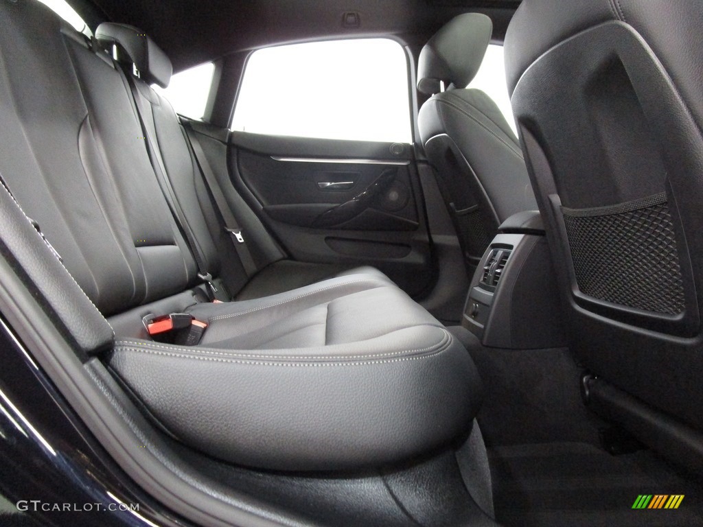 2019 4 Series 440i xDrive Gran Coupe - Carbon Black Metallic / Black photo #17