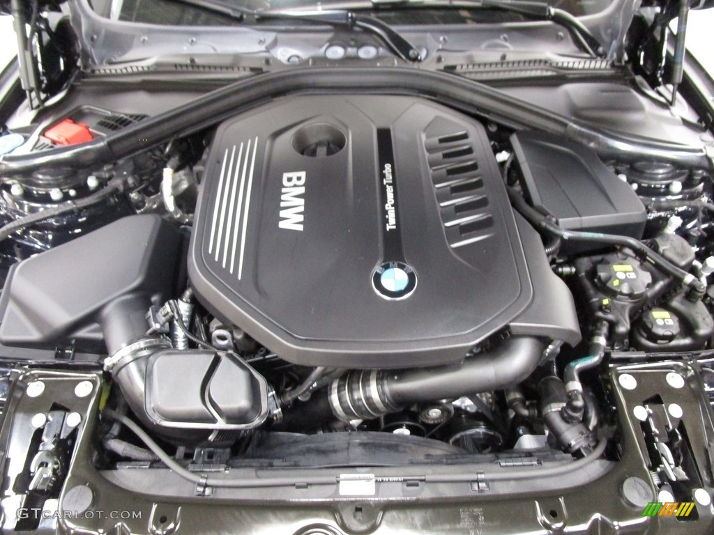 2019 4 Series 440i xDrive Gran Coupe - Carbon Black Metallic / Black photo #27