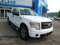 Oxford White - F150 STX SuperCab 4x4 Photo No. 3