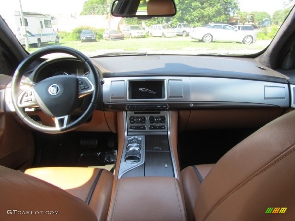 2013 XF 3.0 - Lunar Grey Metallic / London Tan/Warm Charcoal photo #13