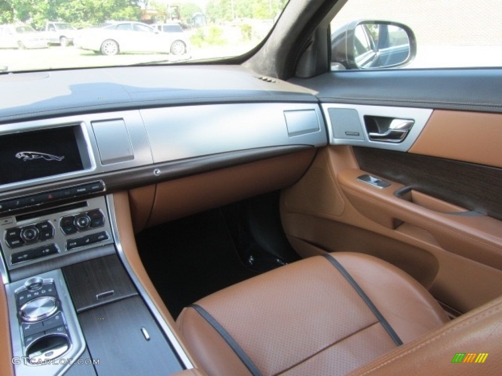 2013 XF 3.0 - Lunar Grey Metallic / London Tan/Warm Charcoal photo #14