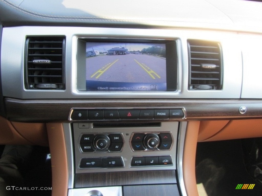 2013 XF 3.0 - Lunar Grey Metallic / London Tan/Warm Charcoal photo #16
