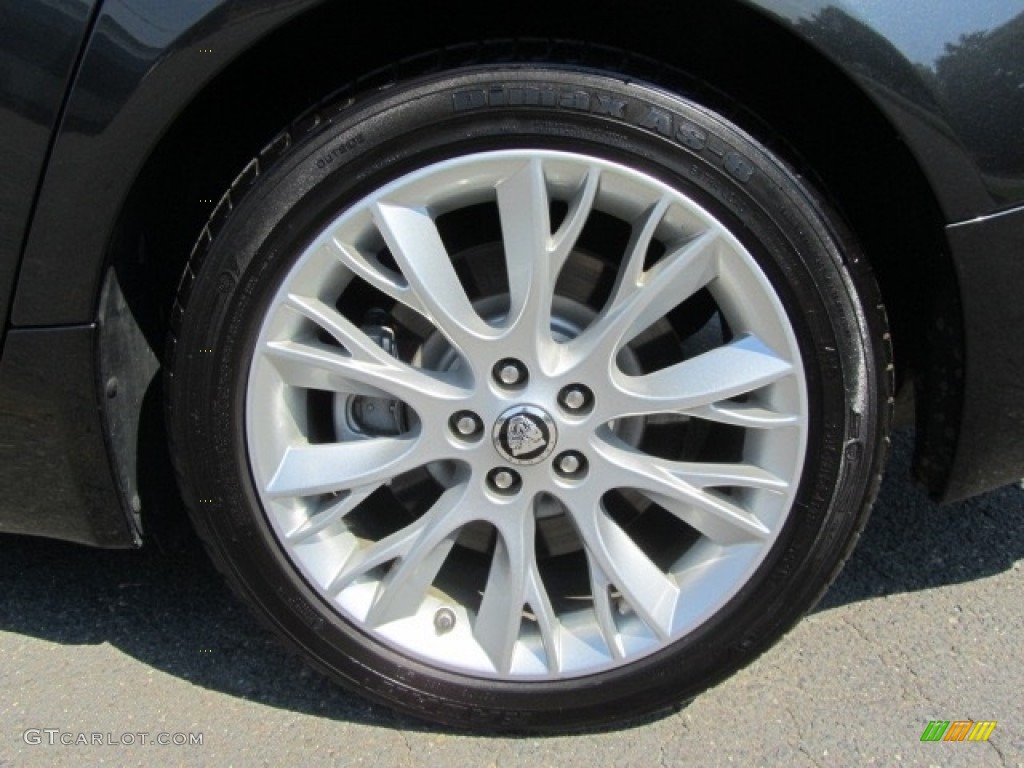 2013 XF 3.0 - Lunar Grey Metallic / London Tan/Warm Charcoal photo #26
