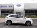 White Platinum 2016 Ford Edge Sport AWD