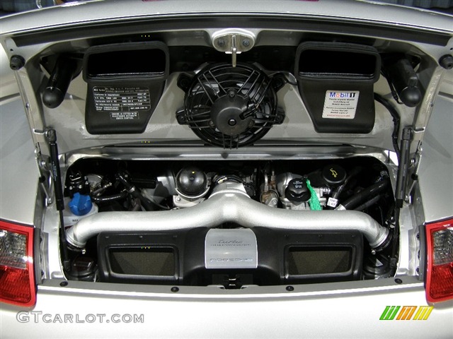2007 911 Turbo Coupe - Arctic Silver Metallic / Sand Beige photo #15