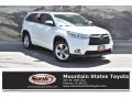 Blizzard Pearl 2016 Toyota Highlander Limited Platinum AWD