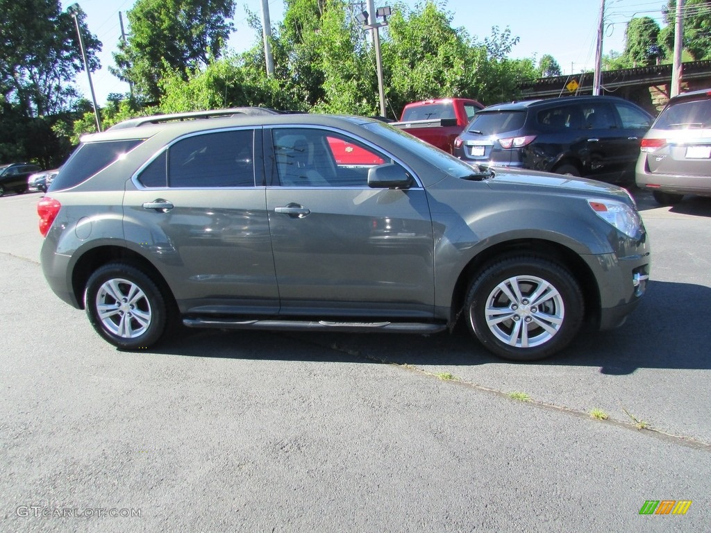 2013 Equinox LT AWD - Steel Green Metallic / Light Titanium/Jet Black photo #5