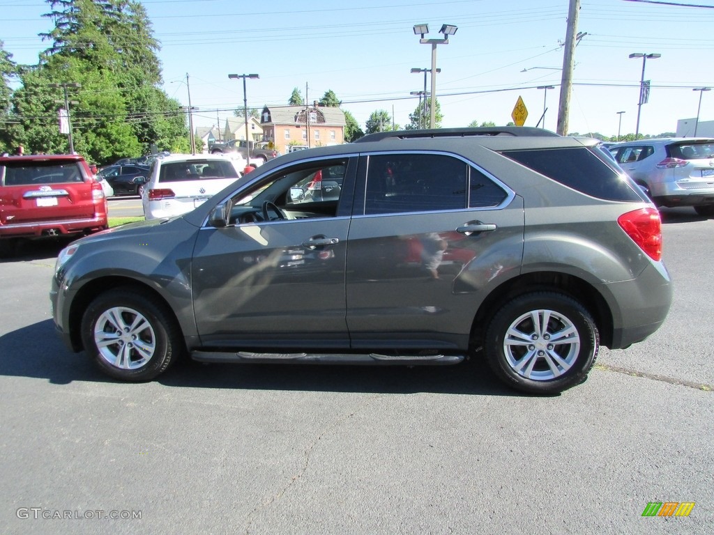 2013 Equinox LT AWD - Steel Green Metallic / Light Titanium/Jet Black photo #9