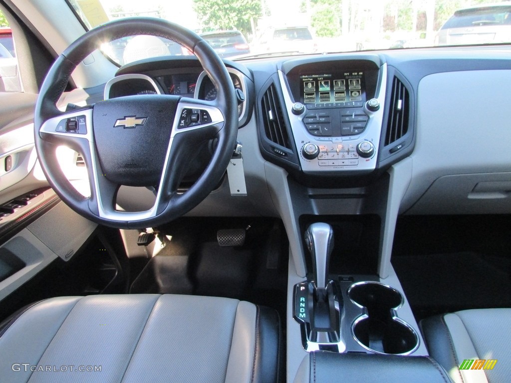 2013 Equinox LT AWD - Steel Green Metallic / Light Titanium/Jet Black photo #10