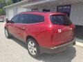2012 Crystal Red Tintcoat Chevrolet Traverse LT  photo #3
