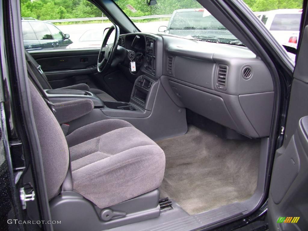 2006 Silverado 1500 LT Crew Cab 4x4 - Black / Dark Charcoal photo #17