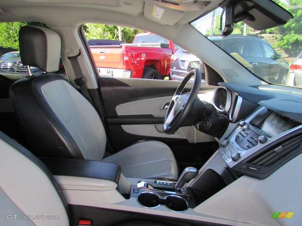2013 Equinox LT AWD - Steel Green Metallic / Light Titanium/Jet Black photo #17